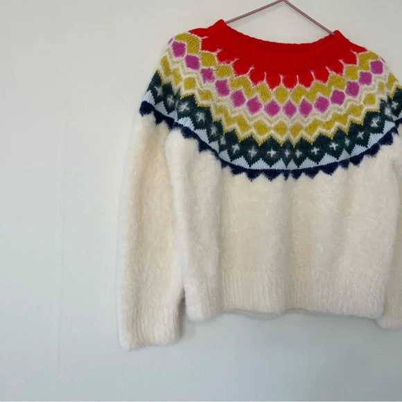 Hanna Andersson Festive Fair Isle Pullover - Picture 2 of 5